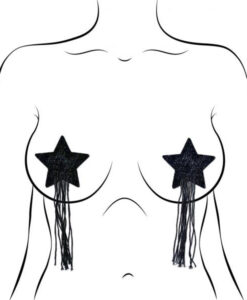 Alternative view of Pastease Star Tassel Black