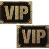 Pastease Vip Gold Glitter On Liquid Black Nipple Pasties