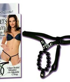 Lover's Thong w/Stroker Beads