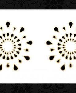 Nipple Pasties Black Gold