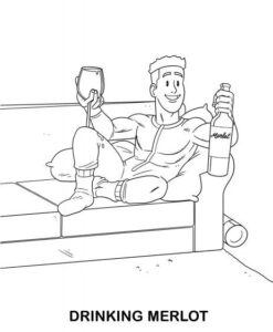 Alternative view of Adults Doing Adult Shit Coloring Book (net)