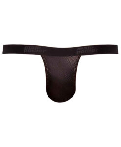 Male Power Cobra Micro V Thong L/XL Black