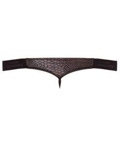 Alternative view of Male Power Cobra Micro V Thong L/XL Black