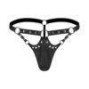 Men's Jouster Thong S/M Black Fetish Gear