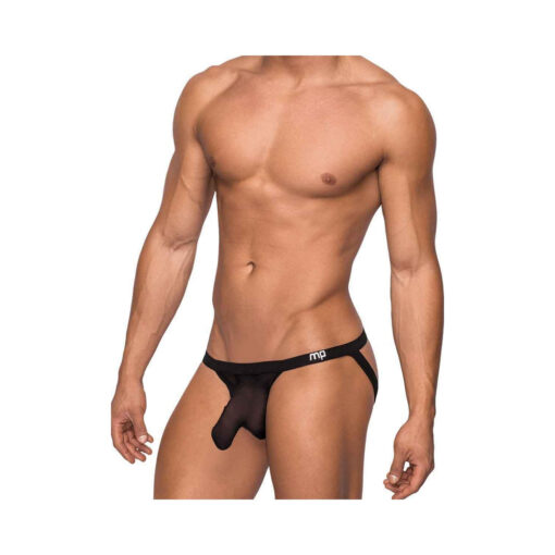 Male Power Hoser Hose Jock Black Sm - Image 2