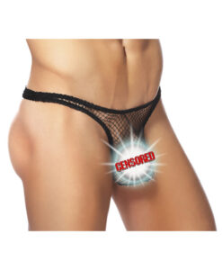 Male Power Stretch Net Bong Thong S/M Underwear