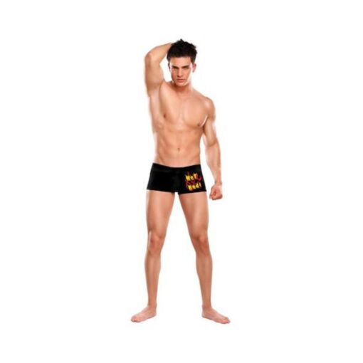 Oral Assault Hot Rod L/XL Black Boxers - Image 2