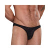 Male Power Lace Wonder Bikini Black Medium