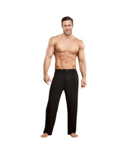 Alternative view of Male Power Bamboo Lounge Pants Black Large