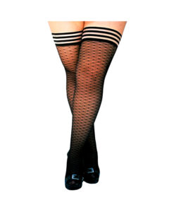 Kixies DannaLynn Black Ribbed Size D