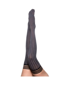 Kixies Annabelle Grey Pin Stripe Size A