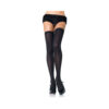 Nylon Over The Knee Thigh Highs O/S Black