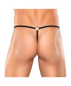 Alternative view of Male Power G-String With Front Ring OS Underwear