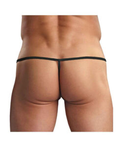 Alternative view of Male Power G-Thong With Straps And Rings L/XL Underwear
