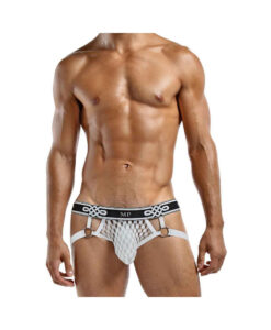 Peep Show Jock Strap Ring White Small/Medium