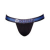 Male Power Pocket Pouch Jock With Pocket Cavity Black Sm