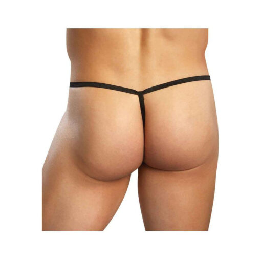 Male Power Satin Lycra Posing Strap One Size Underwear - Image 2