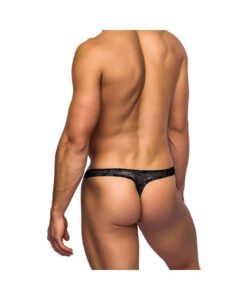 Alternative view of Bong Thong Stretch Lace Black Small/Medium