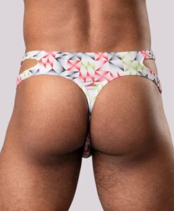 CUT IT OUT! CUTOUT THONG RED L/XL