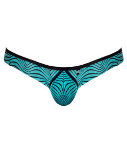 Male Power Tranquil Abyss Mini Bikini Seafoam/black Large