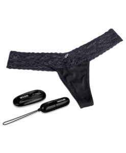 Hustler Remote Control Vibrating Panties Black M/L